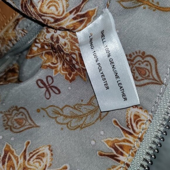 Hobo International Daria Leather Convertible Crossbody Clutch Handbag Gray - Picture 8 of 13